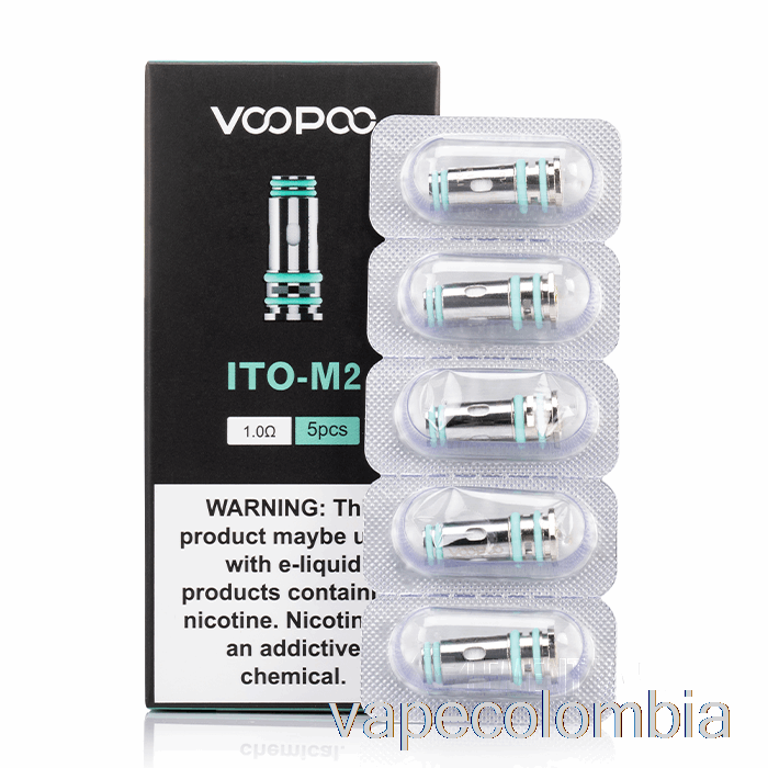 Kit Completo De Vape Bobinas De Repuesto Voopoo Ito Bobinas De Malla Ito-m2 De 1.0ohm